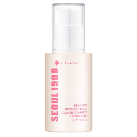 K-SECRET - SEOUL 1988 Boosting Serum : Collagen Complex 7 + Red Ginseng - Serum mit Kollagen und Ginsengwurzelextrakt - 30ml