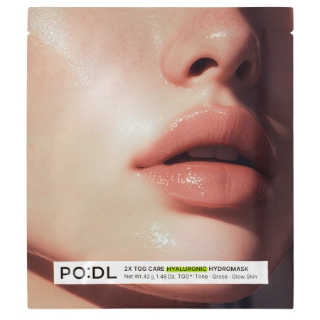 PO:DL - 2X TGG Care Hyaluronic Hydromask Set - Set mit feuchtigkeitsspendenden Hydrogel-Gesichtsmasken - 4 x 42 g