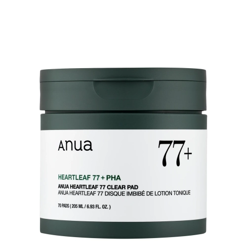 Anua - Heartleaf 77% Clear Pad - Lindernde Pads mit Herzblatt-Extrakt - 70 Stk.