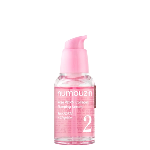 Numbuzin - No.2 Rose PDRN Collagen Plumping Serum - Glättendes und straffendes Serum - 30 ml