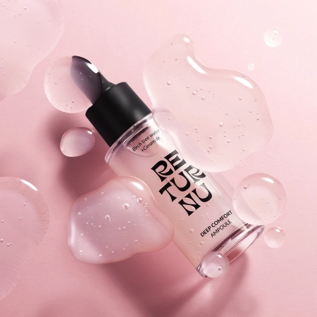 Returnu - Deep Comfort Ampoule - Feuchtigkeitsspendende Gesichtsampulle mit Birkenwasser und Ceramiden - 30ml
