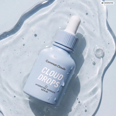 Common Clouds - Cloud Drops Hydrating Barrier Serum - Feuchtigkeitsspendendes Barriere-Serum - 30 ml
