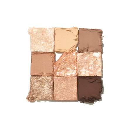 Unleashia - Glitterpedia Eye Palette - Vegane Lidschattenpalette - 2 Alle von Braun - 6.6g