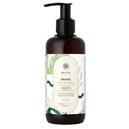 HairTry - Brake the flakes - Normalisierendes Shampoo mit Salicylsäure - 250ml