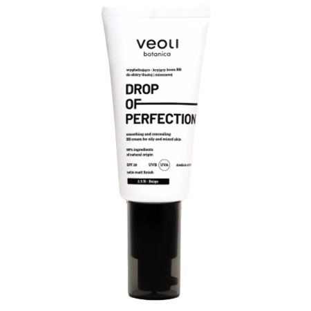 Veoli Botanica - Drop Of Perfection - Glättende und deckende BB-Creme - 2.5 N - Beige - 30ml