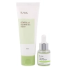 iUNIK - Centella Edition Skincare Set - Linderndes Gel-Creme-Set mit Asian Centella 60ml und Serum für Problemhaut mit Teebaumwasser 15ml