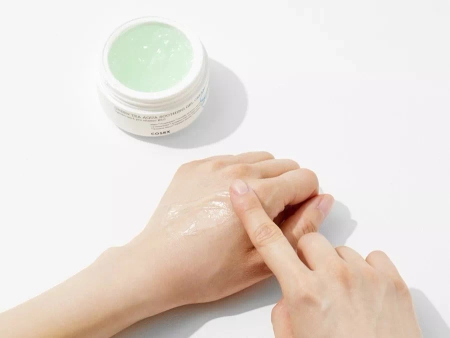 Cosrx - Hydrium Green Tea Aqua Soothing Gel Cream - Lindernde Creme mit Grüntee-Extrakt - 50ml