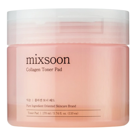 Mixsoon - Collagen Toner Pad - Straffende Collagen-Gesichtspads - 170ml/110Stück.