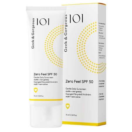 Geek&Gorgeous - Zero Feel SPF50 - Unspürbare Sonnencreme SPF50 - 75ml