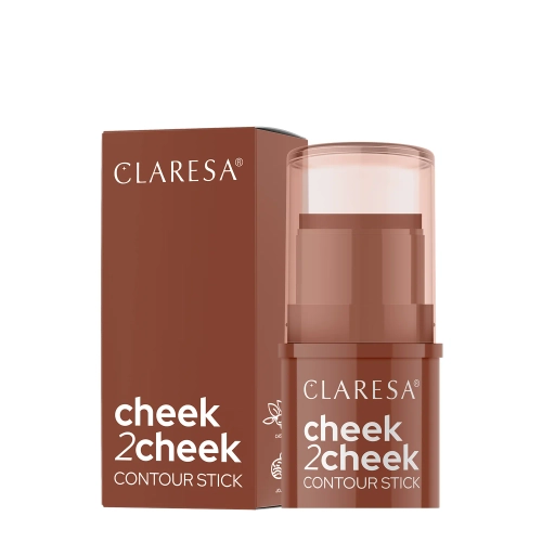 Claresa - Cheek 2 Cheek - Bronzer in Stiftform - 02 Milk Choco - 5,5g