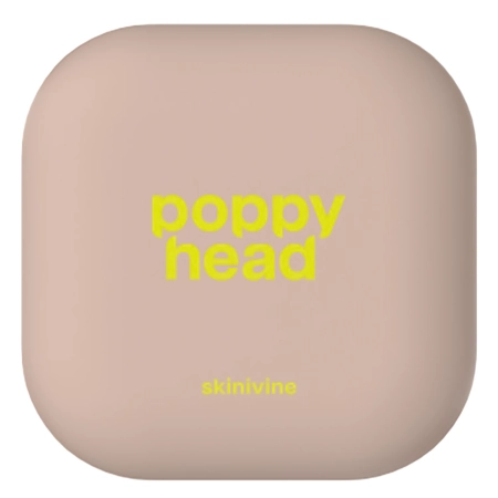 Poppy Head - Skinivine Pressed Powder - Kompaktpuder mit Blurring-Effekt - 01 Barely - 6,5g