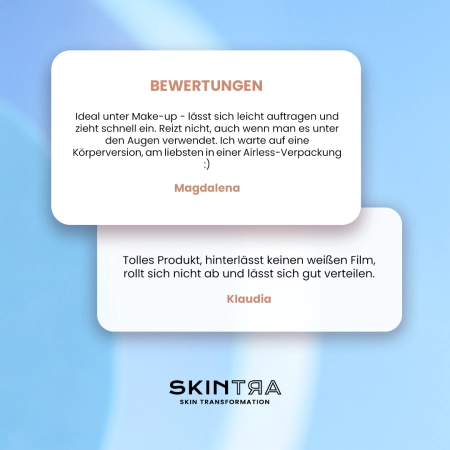 SkinTra - Protector - Nährende Sonnenschutzcreme SPF 50+/PA++++, IR, BLUE LIGHT - 50ml