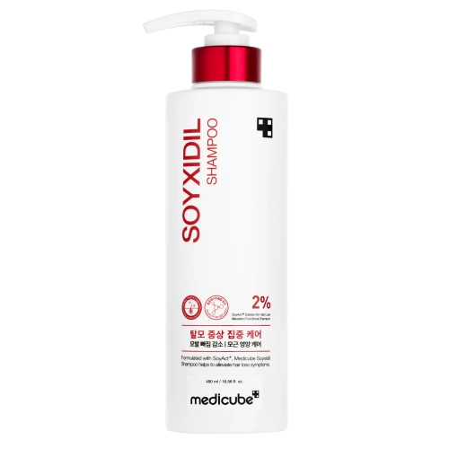 Medicube - Soyxidil Shampoo - Shampoo gegen Haarausfall - 490 ml