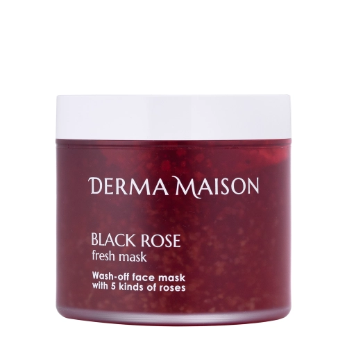 Medi-Peel - Derma Maison Black Rose Fresh Mask - Feuchtigkeitsspendende Gesichtsmaske mit Rosenextrakt - 230ml