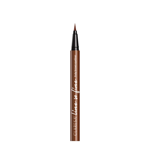 Claresa - Line So Fine - Eyeliner in Stift - Brown - 0.8g