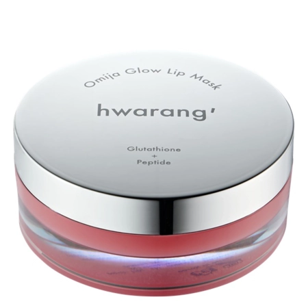 hwarang - Omija Glow Lip Mask - Nährende Lippenmaske - 15 ml, Lippenmaske mit Squalan