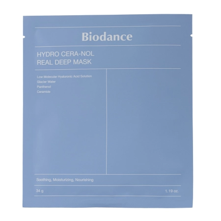 Biodance - Hydro Cera-nol Real Deep Mask Set -Set mit feuchtigkeitsspendenden Kollagen-Gesichtsmasken - 4 Stück/34g