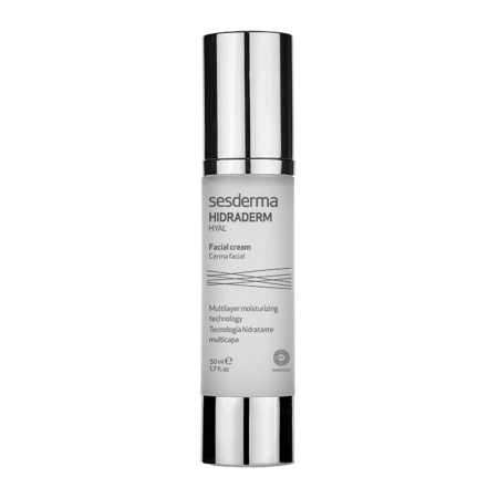 sesderma - Hidraderm Hyal Moisturizing Facial Cream - Leichte Feuchtigkeitscreme fürs Gesicht - 50 ml