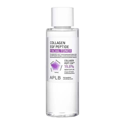 APLB - Collagen EGF Peptide Facial Toner - Feuchtigkeitsspendendes und Straffendes Gesichtswasser - 160ml