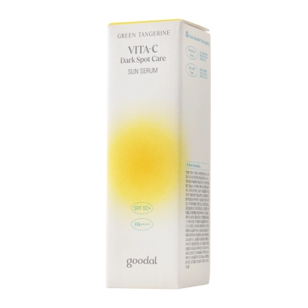 Goodal - Vita C Dark Spot Care Sun Serum SPF50+ - Serum gegen Verfärbungen mit einem Filter - 50ml