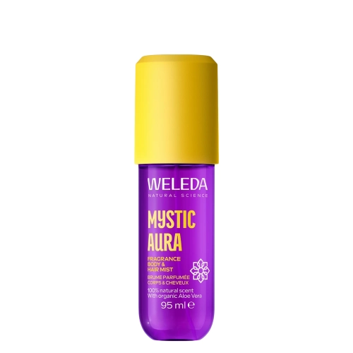 WELEDA - Fragrance Body & Hair Mist - Duftendes Körper- und Haarnebel mit Aloe Vera - Mystic Aura - 95ml