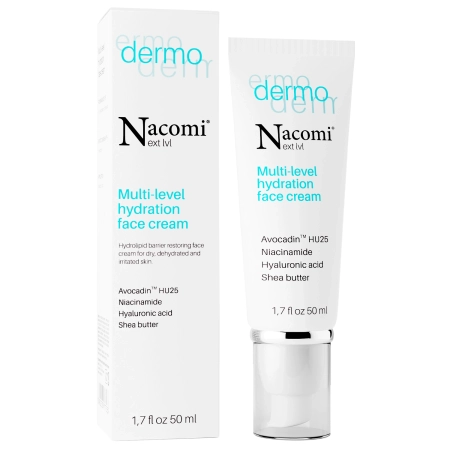 Nacomi - Dermo - Mehrschichtige Intensiv-feuchtigkeitsspendende Creme - 50ml