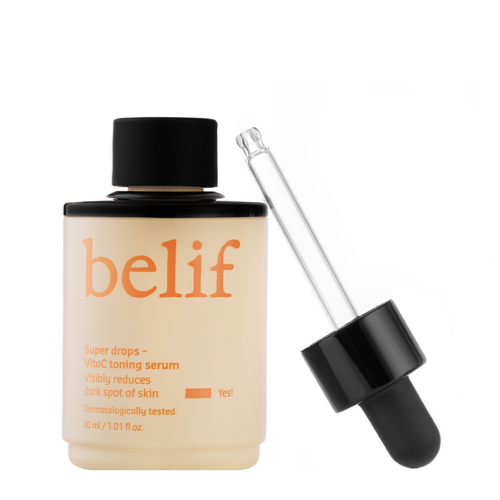 Belif - Super Drops VitaC Toning Serum - Aufhellendes Gesichtsserum - 30ml