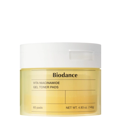 Biodance - Vita Niacinamide Gel Toner Pads - Aufhellende Gesichtspads - 60 Stk
