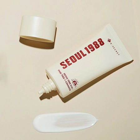 K-SECRET - K-SECRET - SEOUL 1988 Sun : Pine Tree + Ceramide 50+ PA++++ - Feuchtigkeitsspendende Gesichtscreme mit Filter - 50ml