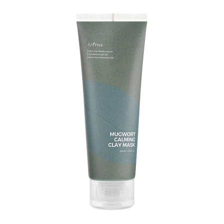 Isntree - Real Mugwort Calming Clay Mask - Tonerdemaske mit Beifuß - 100ml