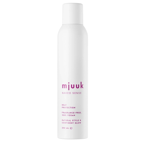 Mjuuk - Naked Sense Fragrance-free Heat Protection – Unparfümiertes Hitzeschutzspray – 250 ml