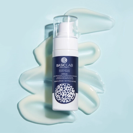 BasicLab - Esteticus - Feuchtigkeitsversorgung und Auffüllung - Serum mit 10% Trehalose, 5% Peptid und Hyaluronsäure - 15ml 