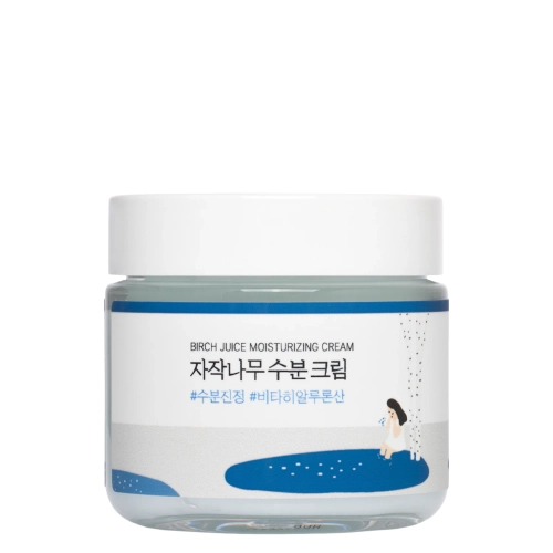 Round Lab - Birch Juice Moisturizing Cream - Feuchtigkeitscreme mit Birkensaft - 80ml