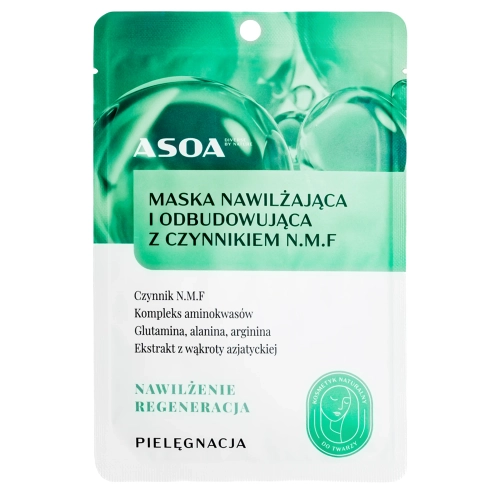 Asoa - Maske - Feuchtigkeitsspendend und wiederherstellend mit N.M.F-Komplex - 30g