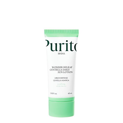 Purito Seoul - Wonder Releaf Centella Daily Sun Lotion SPF 50+ PA++++ - Ultraleichter Sonnenschutz - 60ml