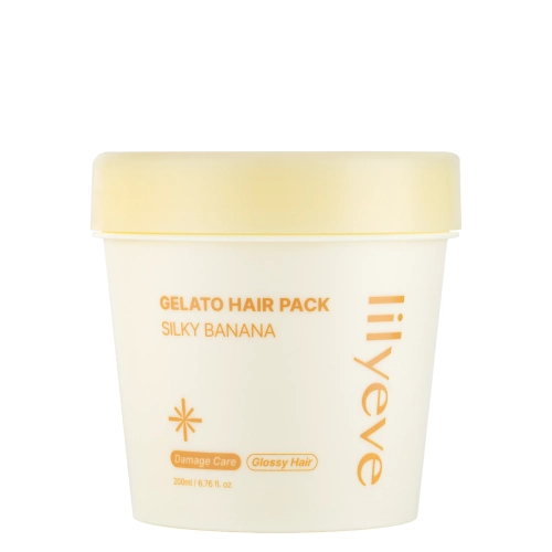 lilyeve - Repair:Turn Gelato Hair Pack - Stärkende Haarmaske - Silky Banana - 200 ml