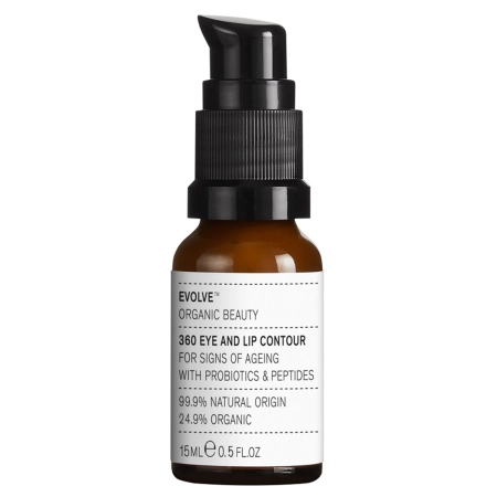 Evolve Organic Beauty - 360 Augen- und Lippenkontur - Verjüngende Augen- und Lippenkonturcreme - 15ml