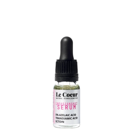 Le Coeur – Dermo-Spicules Infusionshot – Serum mit Mikronadeln, 5 % Azelainsäure, Tranexamsäure und Ectoin – 10 ml