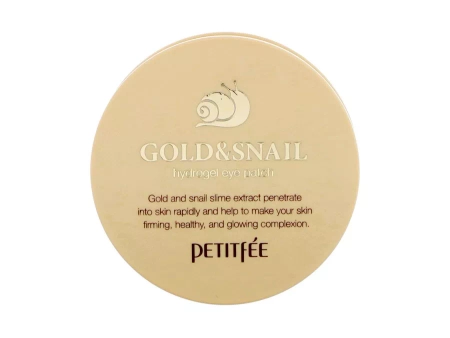 Petitfee - Gold & Snail Hydrogel Eye Patch  - Hydrogel Augenpads - 30 Sets