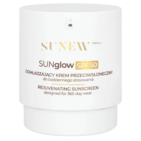 SunewMed+ – SUNglow SPF50 Verjüngende Sonnenschutzcreme für das Gesicht – 50 ml