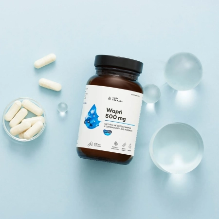 Aura Herbals - Aquamin - Calcium 500 mg - Kapseln - 60 Stüc