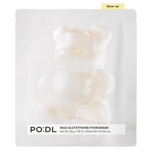PO:DL - Rice Glutathione Hydromask - Aufhellende Gel-Gesichtsmaske - 1 Stück/28 g