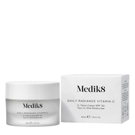 Medik8 - Daily Radiance Vitamin C - C-Tetra Cream SPF30 - Feuchtigkeitscreme mit Vitamin C und Sonnenschutz - 50ml