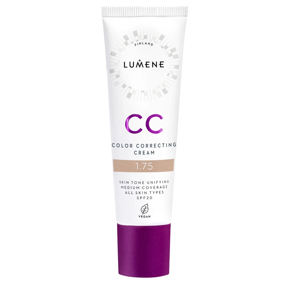 Lumene - CC Color Correcting Cream SPF 20 – Korrigierende CC-Foundation – 1,75 – 30ml