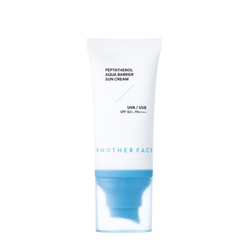 ANOTHER FACE - Peptathenol Aqua Barrier Suncream - LSF50+ Creme mit Peptiden und Panthenol - 50ml