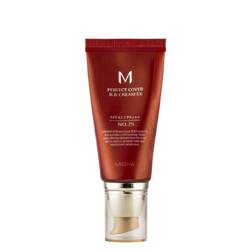 Missha - M Perfect Cover BB Cream SPF42/PA++ - Deckende BB-Creme - No.25 Warm Beige - 50ml