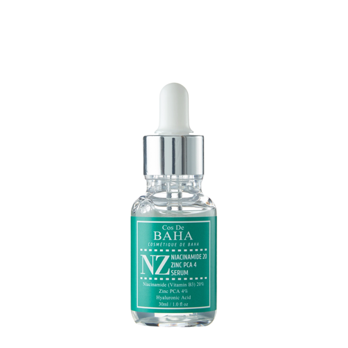 Cos De BAHA - NZ Niacinamide 20 Zinc PCA 4 Serum - Serum mit Zink 4% und Niacinamide 20% - 30ml