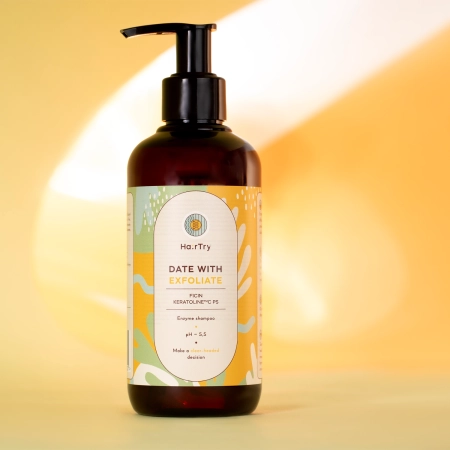 HairTry - Date With Exfoliate - Enzymatisches Shampoo - 500ml 