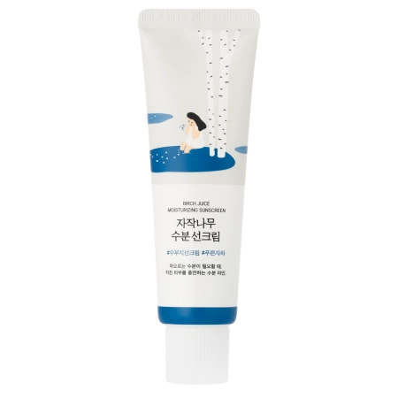 Round Lab - Birch Juice Moisturizing Sun Cream SPF50+ PA++++ - Sonnencreme - 50ml