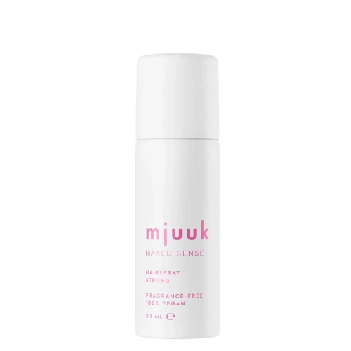 Mjuuk - Naked Sense Fragrance-free Hairspray Strong - Haarspray ohne Duftstoffe - Starker Halt - 50ml